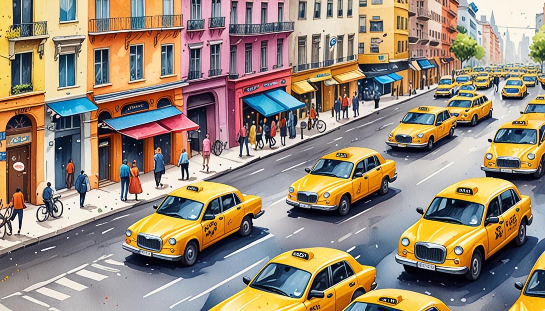 Comparative Analysis of Ride-Sharing Services vs. Traditional Taxis for Tourists