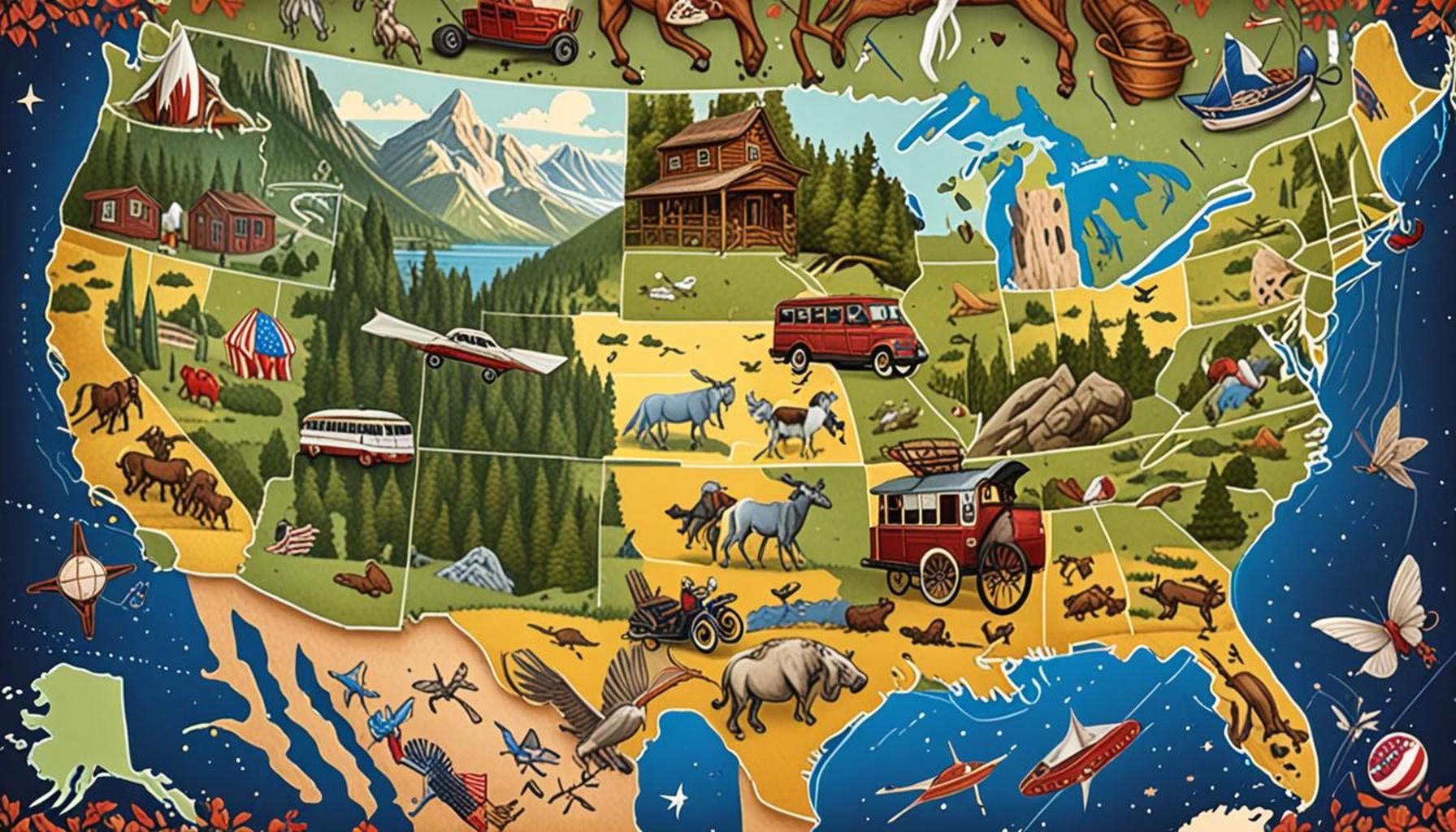 Traveling Through Folklore: Itineraries that Discover Regional Legends and Myths in the USA