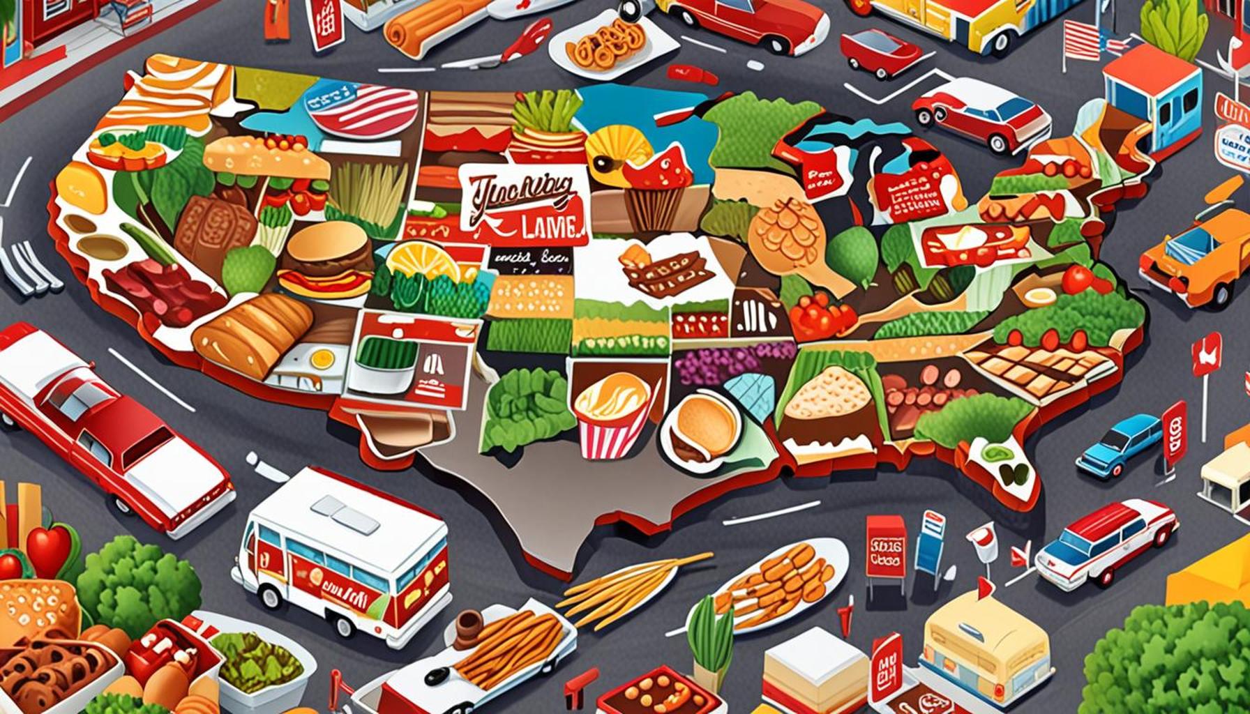 Foodie Road Trips: Culinary Itineraries Through the Heart of America’s Food Scene