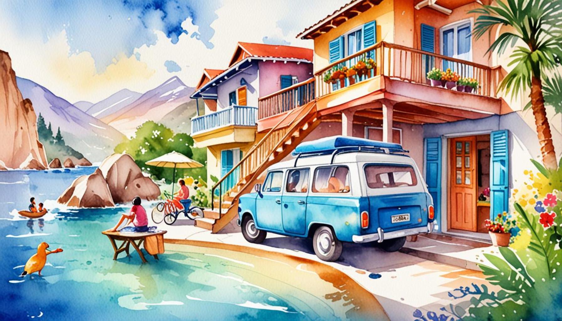 The importance of choosing family accommodations in tourist itineraries