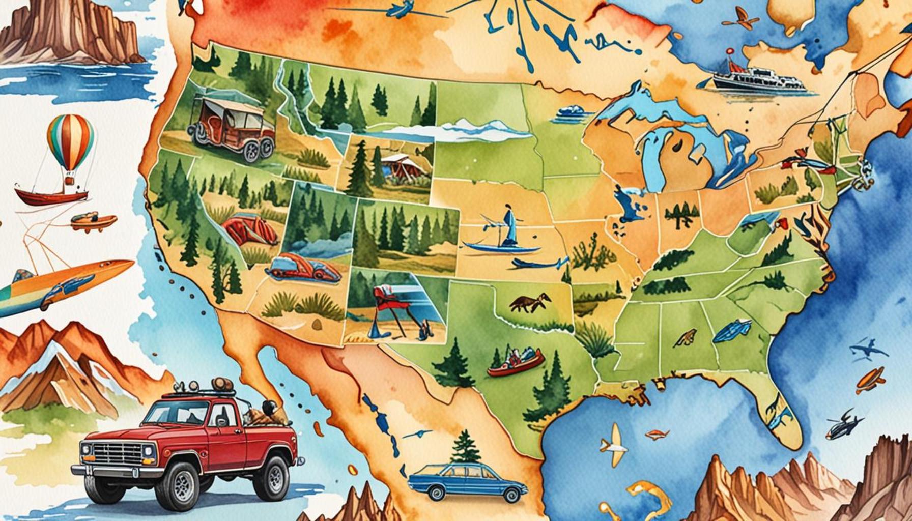 Adventure Seekers: Thrilling Itineraries for Outdoor Enthusiasts Across the US