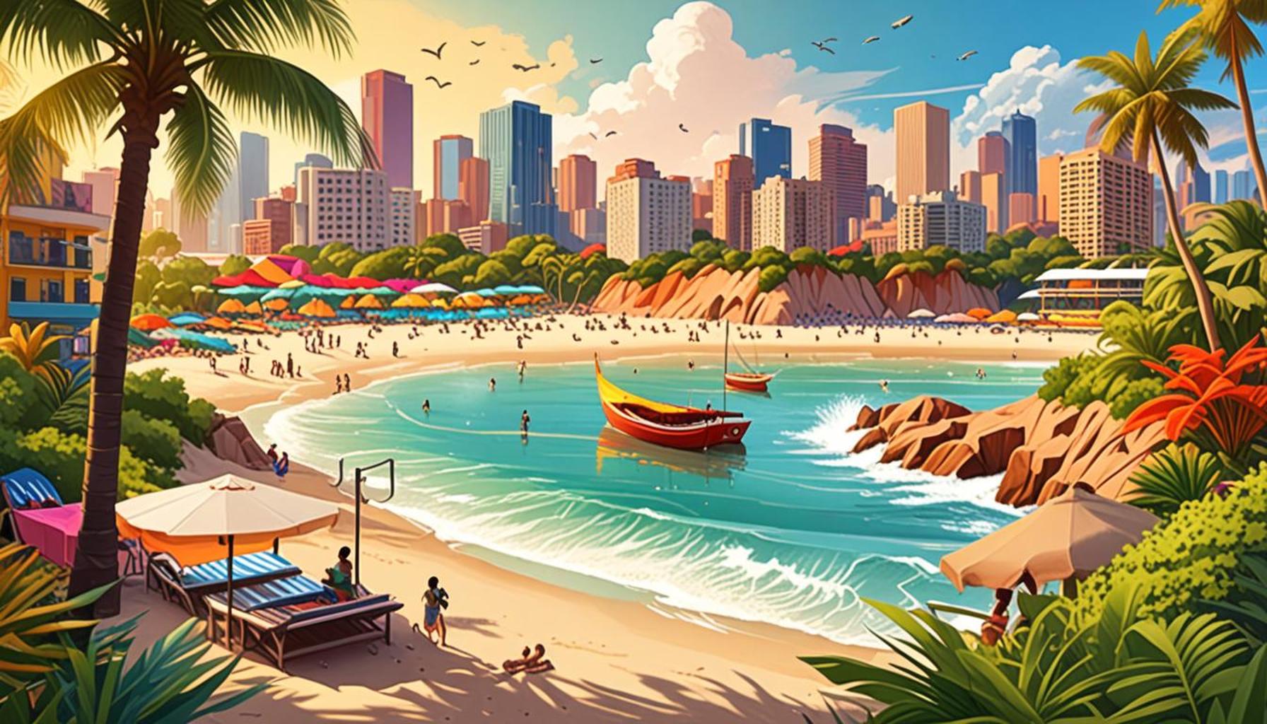 Beaches and Urban Parks: Natural Oases Amidst Metropolitan Life