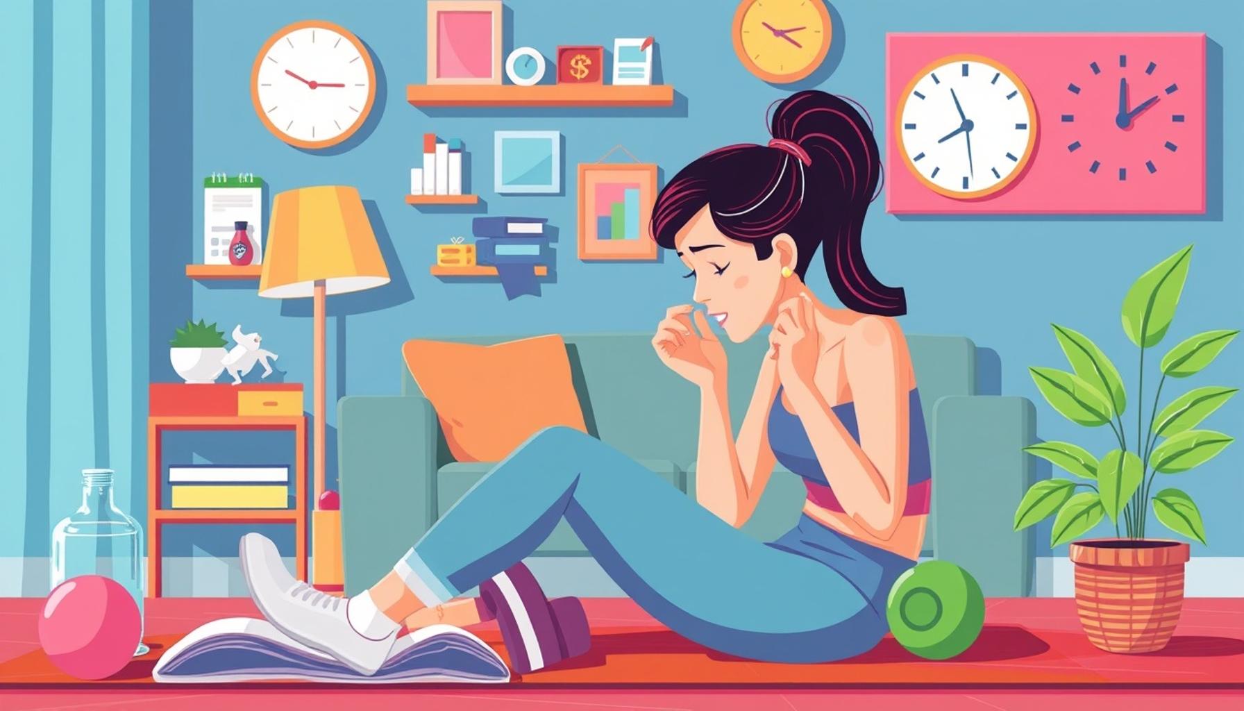 Utilizing Home Workouts and Fitness Tips to Foster a Healthy Lifestyle and Manage Stress