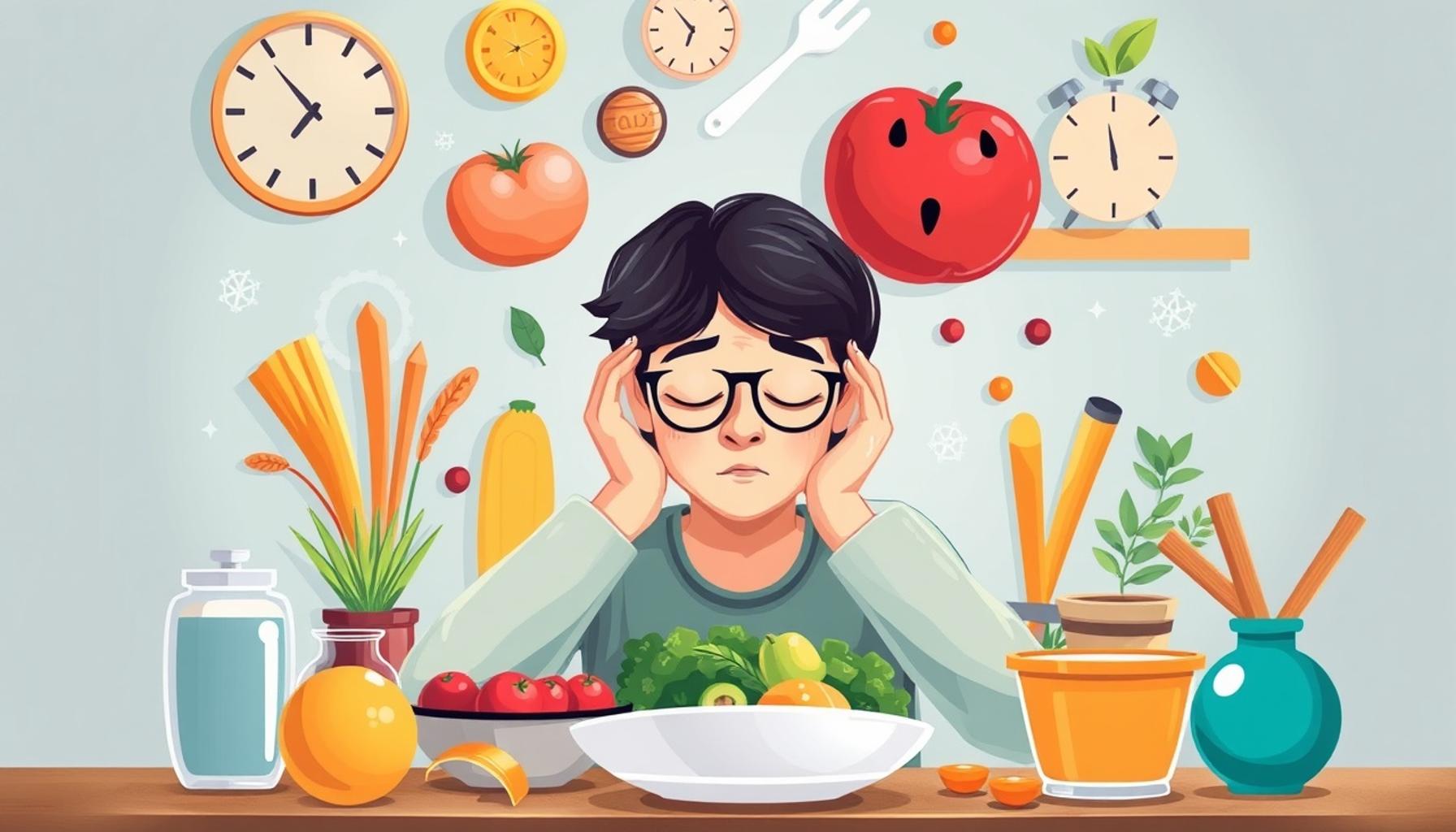 Coping with Stress: The Importance of a Balanced Diet and Relaxation Techniques in Managing Anxiety and Depression