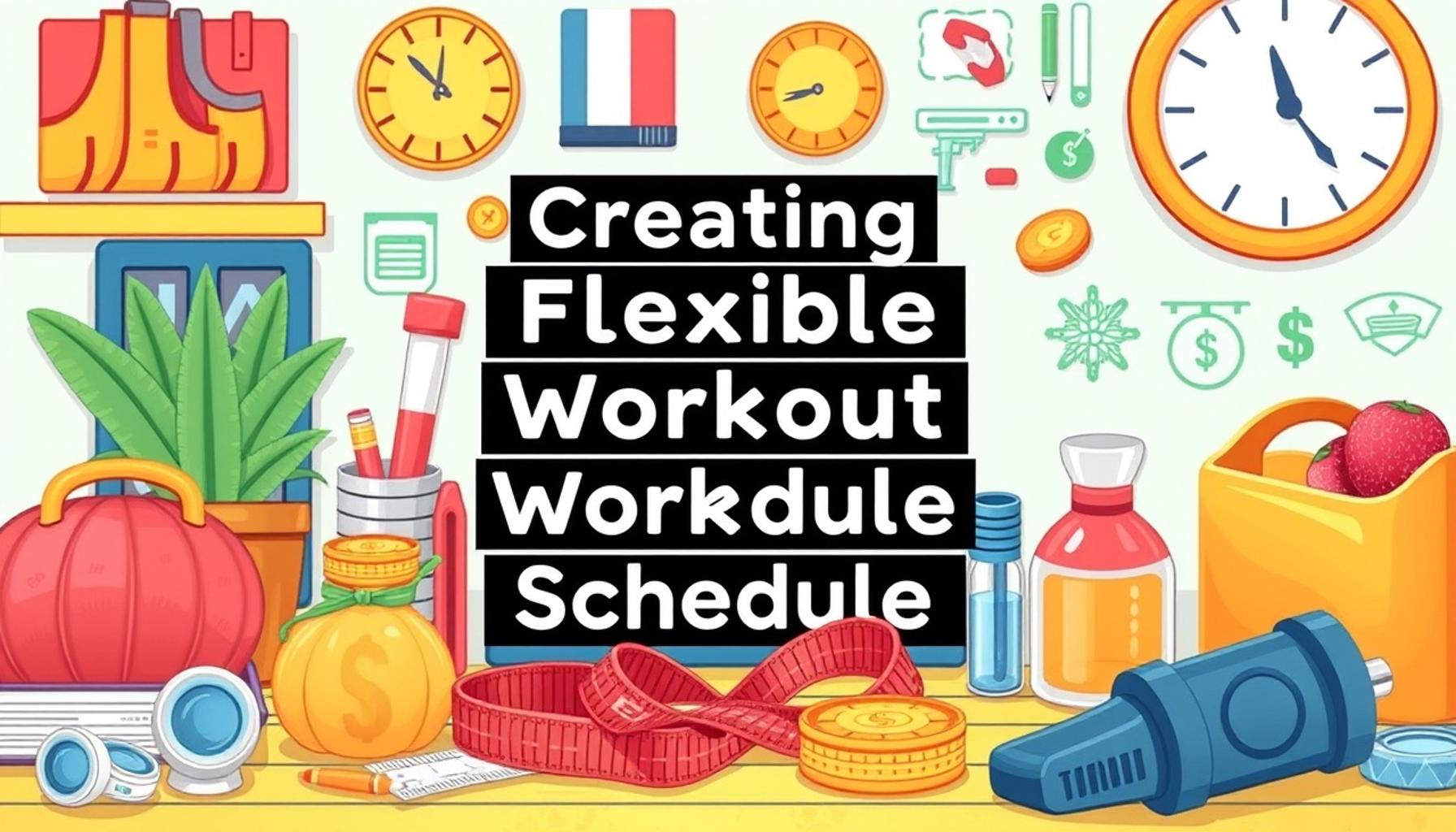 Creating a Flexible Workout Schedule: Tips for Maintaining an Active Lifestyle While Managing Work-Life Balance