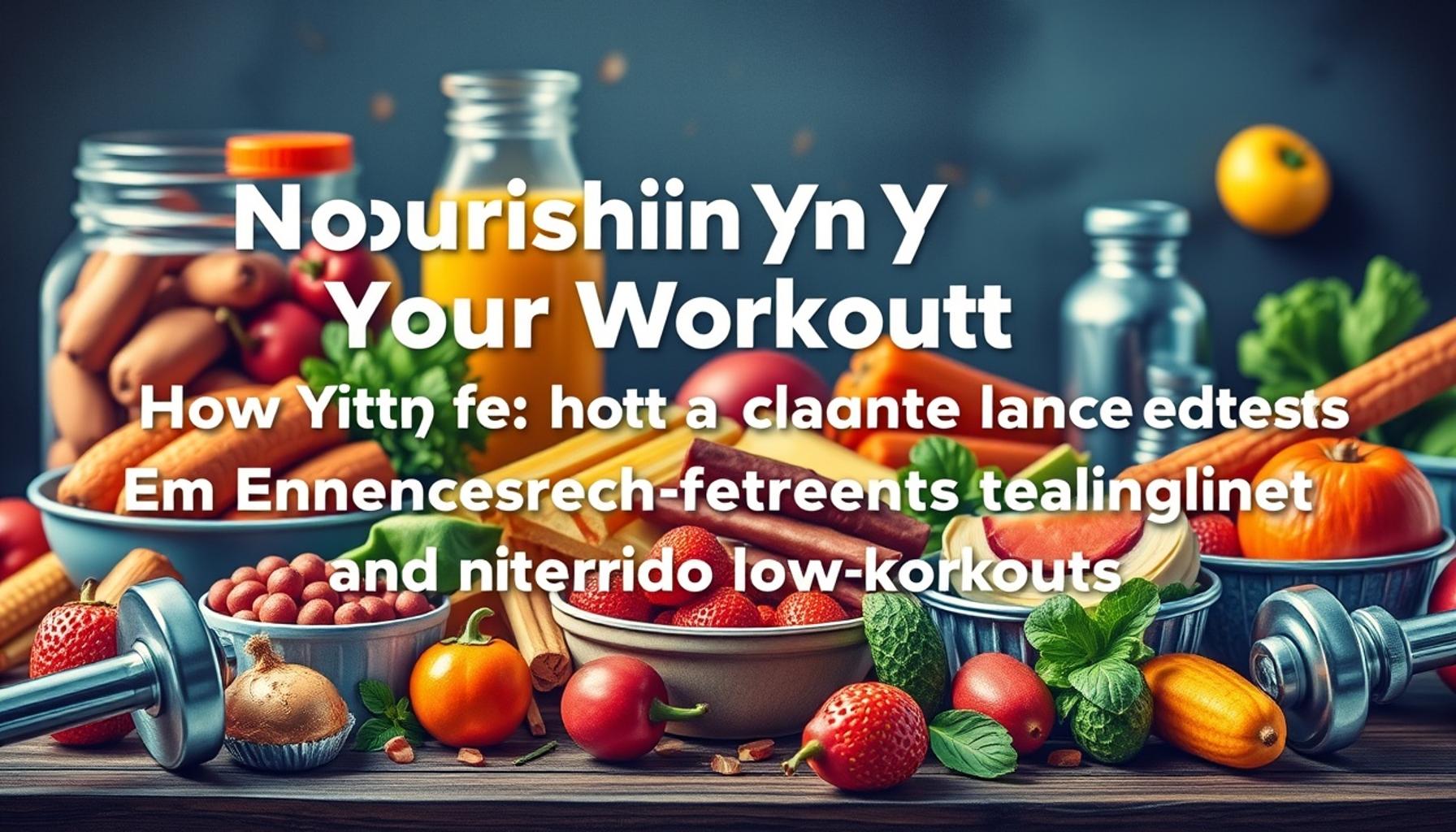 Nourishing Your Workout: How Nutrition Planning Enhances Strength Training and Cardio Workouts