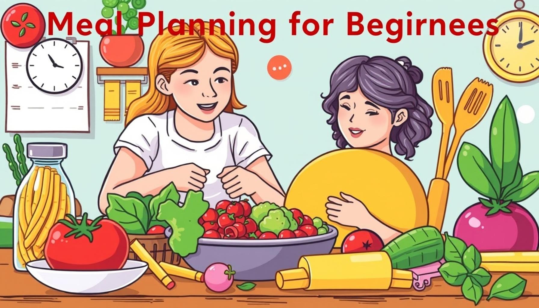 Meal Planning for Beginners: Building Healthy Habits and Managing Stress