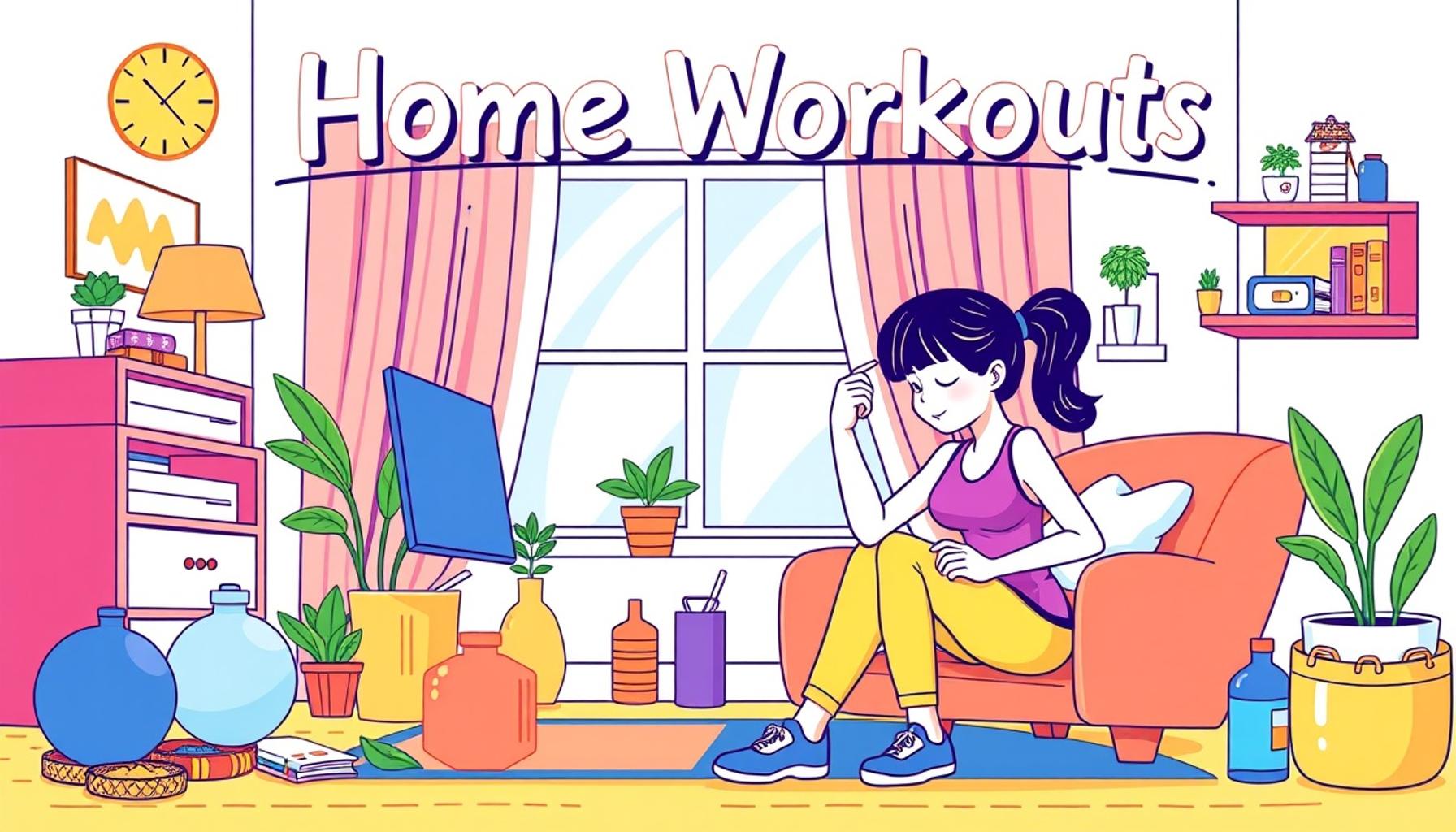 Home Workouts: Flexible Fitness Tips for Beginners to Build a Healthy Lifestyle